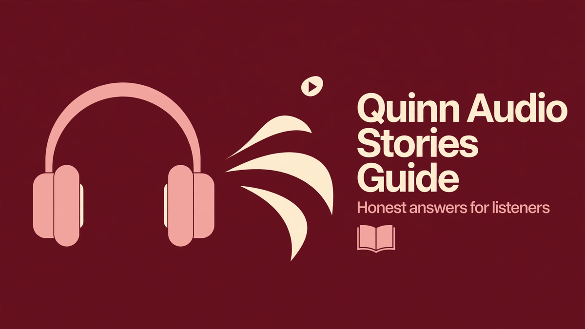 Quinn App - tryquinn | rent free movie full audio | ASMR audio stories Hero Image